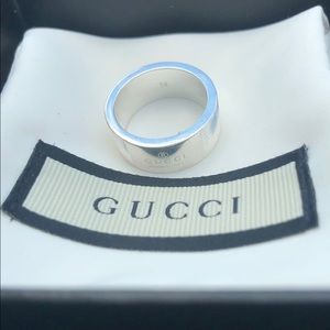 Authentic Gucci Silver Ring